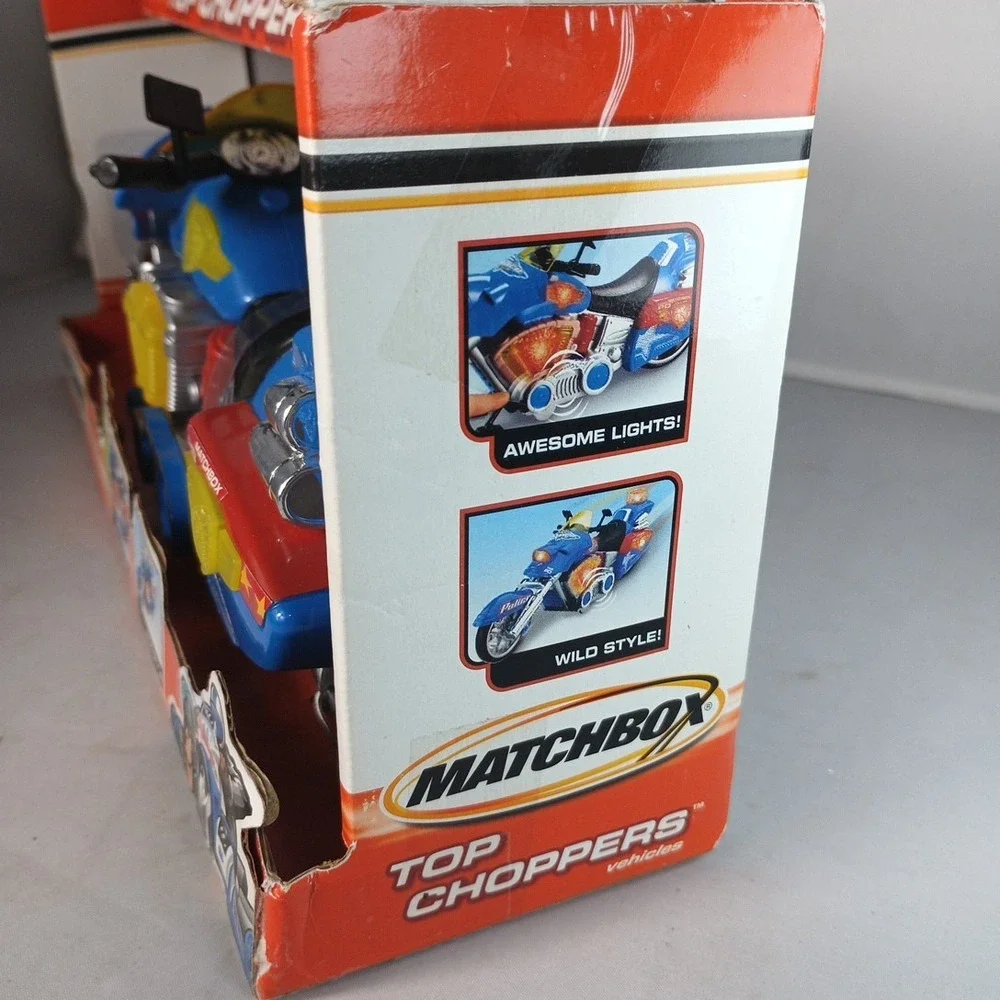 Mattel Matchbox Police Department Motorcycle 13